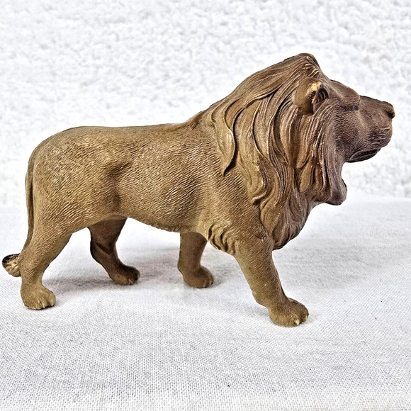 Viscoloid VCO Lion Figure 2.5" Celluloid Cat Jungle Circus Vintage 1930s - Picture 1 of 12